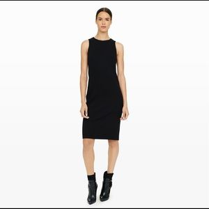 Club Monaco Black Sleeveless Sweater Dress